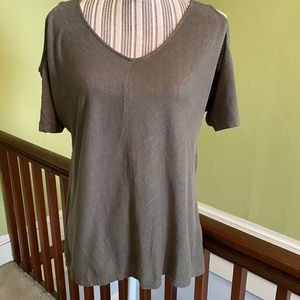 Calvin Klein NWOT size M green shirt